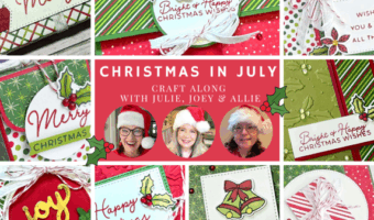 Jolly Holly Christmas in July Craft Along – 9 Projects, Video, Tutorial & Kits