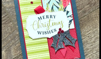Traditions of Christmas Day 1: 2 WOW cards and a treat holder!