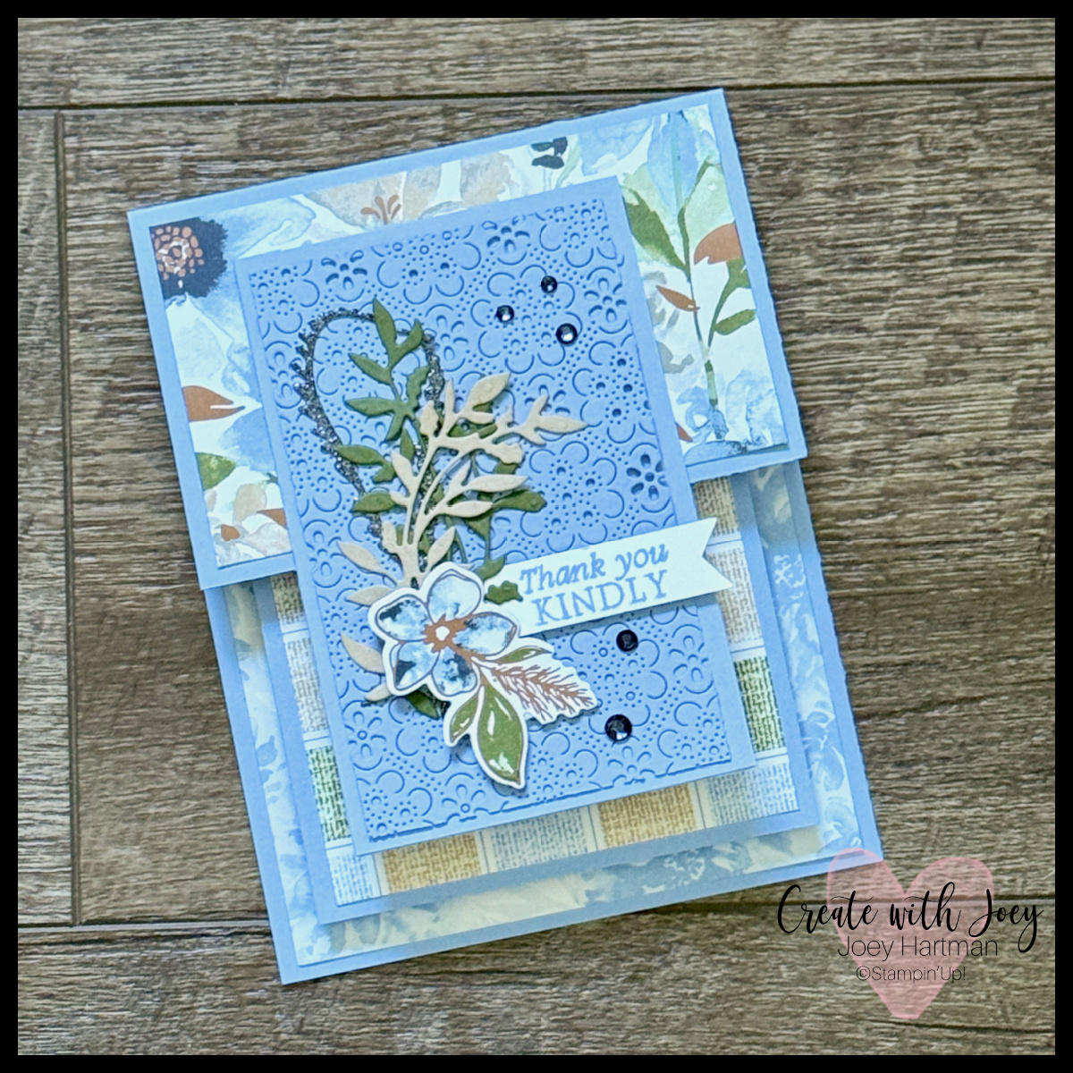 3 Easy Fun Fold Cards with Delicate Dreams (Pop-Out, Card-in-a-Card & Z ...