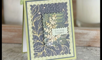 Hot Foil Magic with Fern & Flora: An Elegant Card That’s Easier Than It Looks