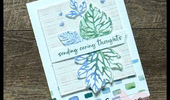 Got Shimmer Brushes? Try These Easy Elegant Leaves Card Ideas